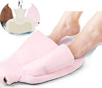 Foot Warmer with 60% Natural Rubber Hot Water Bottle, Transparent Portable Injection Warm Heater Bags for Winter, Pain Relief and Comfort, 2L (Pink)