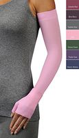 15-20 mmHg, Soft, Sleeve, Max, Regular, Silicone, Pink