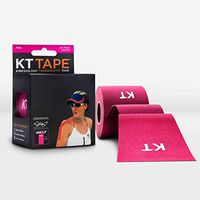 KT TAPE Original Cotton Elastic Kinesiology Therapeutic  Tape - 20 Feet Uncut Roll, Pink