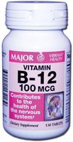 OTC700433 - Major Pharmaceutical Vitamin B-12 Tablets