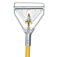 Boardwalk 606 Screw Clamp Metal Head Wooden Mop Handle 54-Inch, Junior #12 and #16