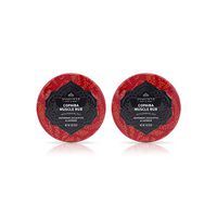 SVASTHYA BODY & MIND Copaiba Muscle Rub - Relieve Aching, Sore Muscles, Joint & Back Pains, Fast Acting Cooling Treatment, Copaiba, Essential Oils & Coconut Oil - Made in The USA, 2 oz -2 Pack