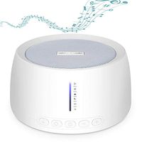 White Noise Machine Sound Machine with Natural Soothing Sounds, USB Charger, Adjustable Volume, Headphone Jack, Auto-Off Timer, Portable for Home Office Travel