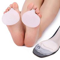 Metatarsal Pad Set, 3 Pairs Forefoot Inserts Ball Foot Cushion Gel Pads for Rapid Pain Relief