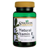 Swanson Natural Vitamin E 200 Iu (134.2 Milligrams) 100 Sgels