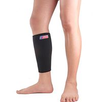 Ventilate Calf Sleeve Guard Protector Support - Black