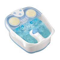 Restisland Electric Foot Spa Massagers with Lights Bubbles