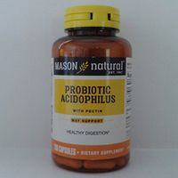 Mason Natural Acidophilus with Pectin Capsules, Digestive Aid - 100 Ea
