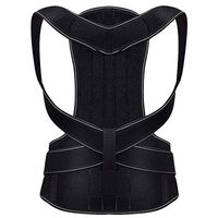 🍀Libobo🍀Waist Protection Accessories Adjustable Adult Back With Women&Men Back Correction (S)