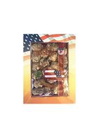 SKU #0168L4, Hsu's Ginseng Pearl Large Cultivated American Ginseng Roots (4 oz = 113 gm/Box), with one Free Single American Ginseng Tea Bag, 168-L4, 168.L4