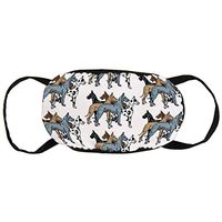 NiYoung Anti-Dust Adjustable Elastic Strap Face Cover for Women Men Kids, Great Dane Colors Upgraded Reusable Half Face Mouth Cover for Pollen Smog, Running - Anti Pollution