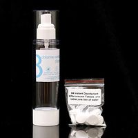 10Pcs +1Empty Bottle 84 Instant Disinfection Effervescent Tablets Clothes Bleaching Floor Pet Disinfecting Effervescent Spray Cleaner Tablets