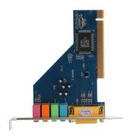 USB External Sound Card Audio Adapter (Deep Blue 4 Channel)