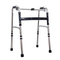 XXHDEE Walking Assist/Portable Folding Aluminum Household Hemiplegia Flow Assistant/Crutches/Elderly/Mobility Impaired/Adjustable Height - You Can Walk Or Walk Interactive Bath Stool