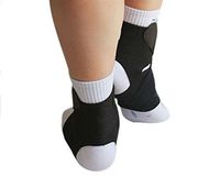 A Piece Adults Adjustable Nonslip Ankle Tendon Compression Brace Sports Dance Foot Support Stabilizer Wraps Protector Guard for Injury Prevention & Protection for Sprains, Sore or Weak Ankles