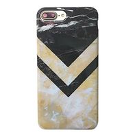 Iphone 7 cas, Sunvy New Unique Marble Design Silm Soft TPU Cover For iphone 7 With a Screen Protector (#4)