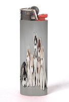 Husky Puppies 2 Pack Vinyl Decal Wrap Skin Stickers by Sorem Designs for Bic Lighters