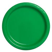 Unique Industries, Paper Plates, 16 Pieces - Green