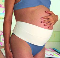 PTM WELLBRACE Neo NAT Maternity Support - Maternity Belt - Back, Hip, Pelvic Support - Pregnancy Belt/Wrap -Helps Prevent Stretch Marks (Medium)