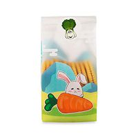 50pcs Cute Rabbit Gift Food Packing Bags with Stickers Small Biscuit Bags Candy Bag OPP Bag Package Supplies