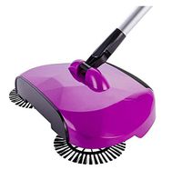 Dust Brooms Fabal New Arrival 360 Rotary Home Use Magic Manual Telescopic Floor Dust Sweeper Automatic Brooms (Purple)