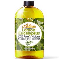 4oz - Artizen Lemon Eucalyptus Essential Oil (100% Pure & Natural - UNDILUTED) Therapeutic Grade - Huge 4 Ounce Bottle - Perfect for Aromatherapy