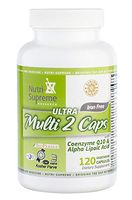 Nutri-Supreme Research Kosher Ultra Multi-2 Caps Iron Free - 120 Vegicaps