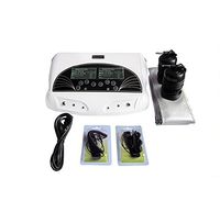 Zinnor Professhional Foot Detox,Foot Bath Detoxification Machine,Professional Dual LCD Ionic Detox Ionic Spa Cleanse Machine with Infrared Belt Large LCD 110V, Perfect Gift for The Holiday