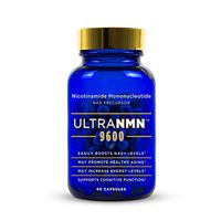 Ultra NMN 9600 Advanced Formula Nicotinamide Mononucleotide NAD+ Supplement,Vitamin B3 Family, 320 mg per Serving - NAD+ Precursor – Help Promote DNA Repair,Boost Energy,Longevity - 60 Capsules