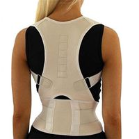 Orthopedic Back Support Belt Posture Corrector Back Brace Posture Correction 10 Magnets Magnetic for Men