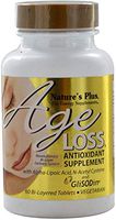 NaturesPlus Ageloss - 60 Vegetarian Tablets - Antioxidant Supplement with MSM, Alpha-Lipoic Acid (ALA), N-Acetyl Cysteine, Zinc & Copper, Anti-Aging - 30 Servings