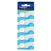Insten CR2016 3V Lithium Coin Cell Battery [5pcs-Pack]