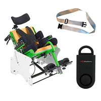 Drive MSS Tilt and Recline Seating System & Free 130 dB Black Personal Safety Alarm/Siren! + Silver Belt!