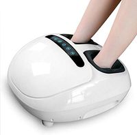 Multifunctional Shiatsu Foot Massager with Heat,Moxibustion with Heat Shiatsu Foot Massage Helps Improve Blood Circulation and Ensure Sleep Quality,White