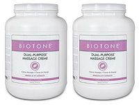 BIOTONE Dual Purpose Massage Creme, 2 x Gallons, DPC1G