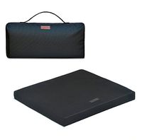 2cloud9 The Upgrade Seat, Portable Seat Cushion for Home, Airplanes, Office, Cars, and Stadiums. Made of 100% Natural Latex Rubber (Blue with Travel Case)