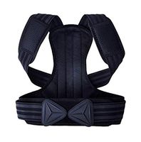 WQCWYFC WQCWYFCPosture Corrector Adjustable Back Brace for Men and Women Spine and Back Support Device, Relieves Pain in Neck, Back and Shoulders Improves Posture BBC11200170
