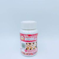 1 Bottle X 30 Softgels Supreme Gluta White 1500000mg. Super Whitening Glutathione Anti - Aging. (Supreme Whitening Skin Boost up Collagen Remove Dark Spot and Scar Tighten Pore Healthy Skin and Hair)