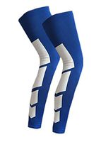 KXP Knee Sleeve Support-Guaranteed Recovery Brace-Wear Anywhere-Single Blue XL