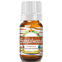 Pure Gold Sandalwood Essential Oil, 100% Natural & Undiluted, 10ml