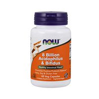 NOW Foods Acidophilus & Bifidus 8 Billion VCaps, 60 ct