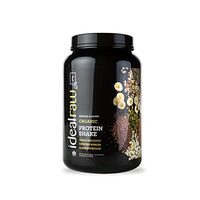 IdealRaw, Organic Protein Shake, Plant Based Protein Powder, Banana Almond 30 Servings