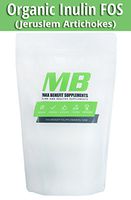 MaxbenefitSupplements 100% Inulin FOS Powder (Jerusalem Artichoke) - 250g - 96 Servings