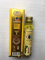 Lot of 6 Bottles of Thai Herbal Gold Cross Yellow Oil 24ml.