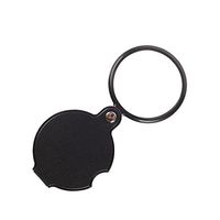 Zhi Jin 3Pcs Portable Folding Magnifier Pocket Loupe Reading Magnifying Glass Lens 8X for Inspection Science Office Travel Map 50mm