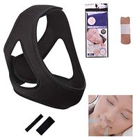 Anti Snoring Chin Strap Snore Reduction Most Effective Snoring Solution and Anti Snoring Devices for Women and Men,Black