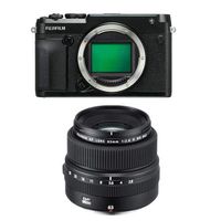 Fujifilm GFX 50R Medium Format Mirrorless Camera (Body Only) FUJINON GF 63mm F/2.8 R WR Lens