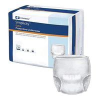 Covidien 18403101 Protective Underwear Simplicity Unisex Cloth Medium Pull-up 1840 Box Of 20