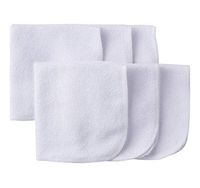 Gerber White Washcloths, 6-Pack
