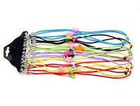 12PCS Colorful Cartoon Elastic Eyeglasses Chain Neck Strap String Cord Sunglasses Rope Holder Eyewear Lanyard Retainer for Children
